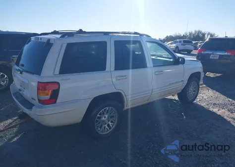 2001 Jeep Grand Cherokee Limited из США, поврежденный, VIN 1J4GW58S71C698360